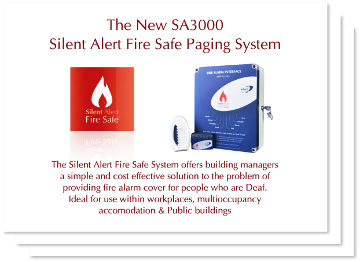 Silent Alert Fire Safe Präsentation