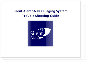 SA3000 Paging System Trouble Shooting Guide